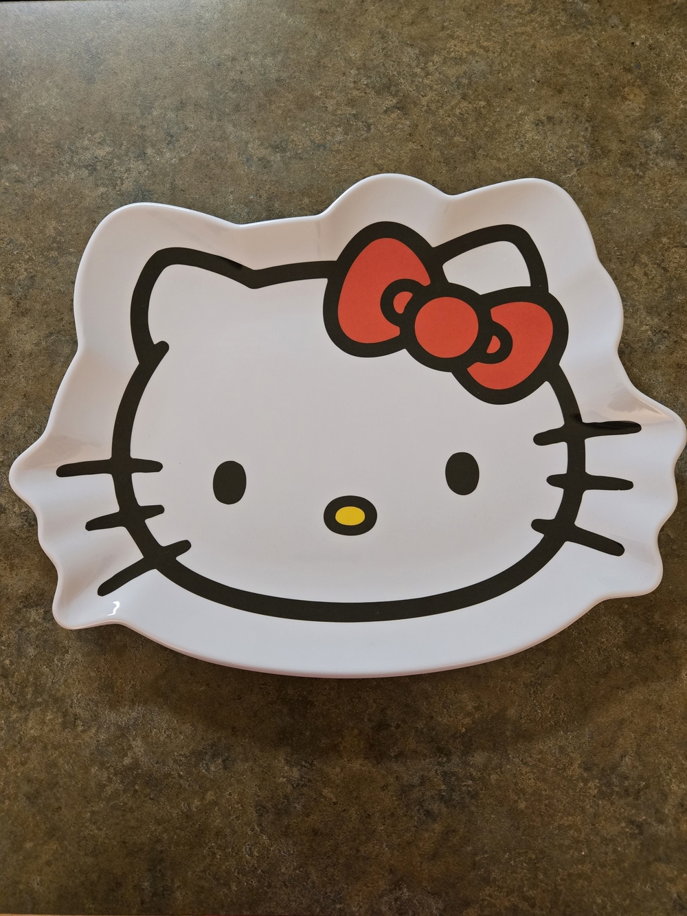 Hello Kitty Shaped Serving Tray/Platter